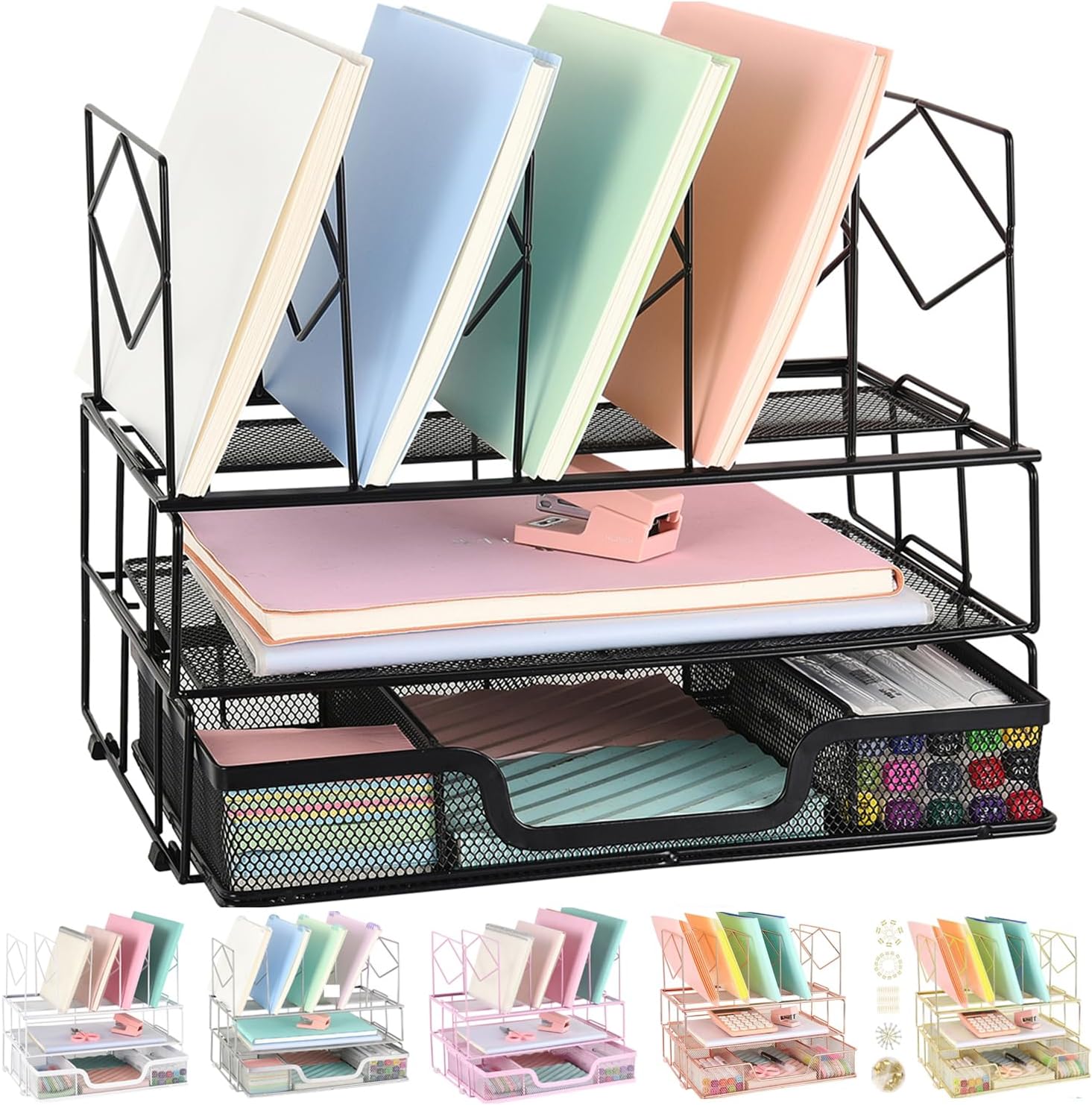 Gift guide for clutter-free living: desktop organizer