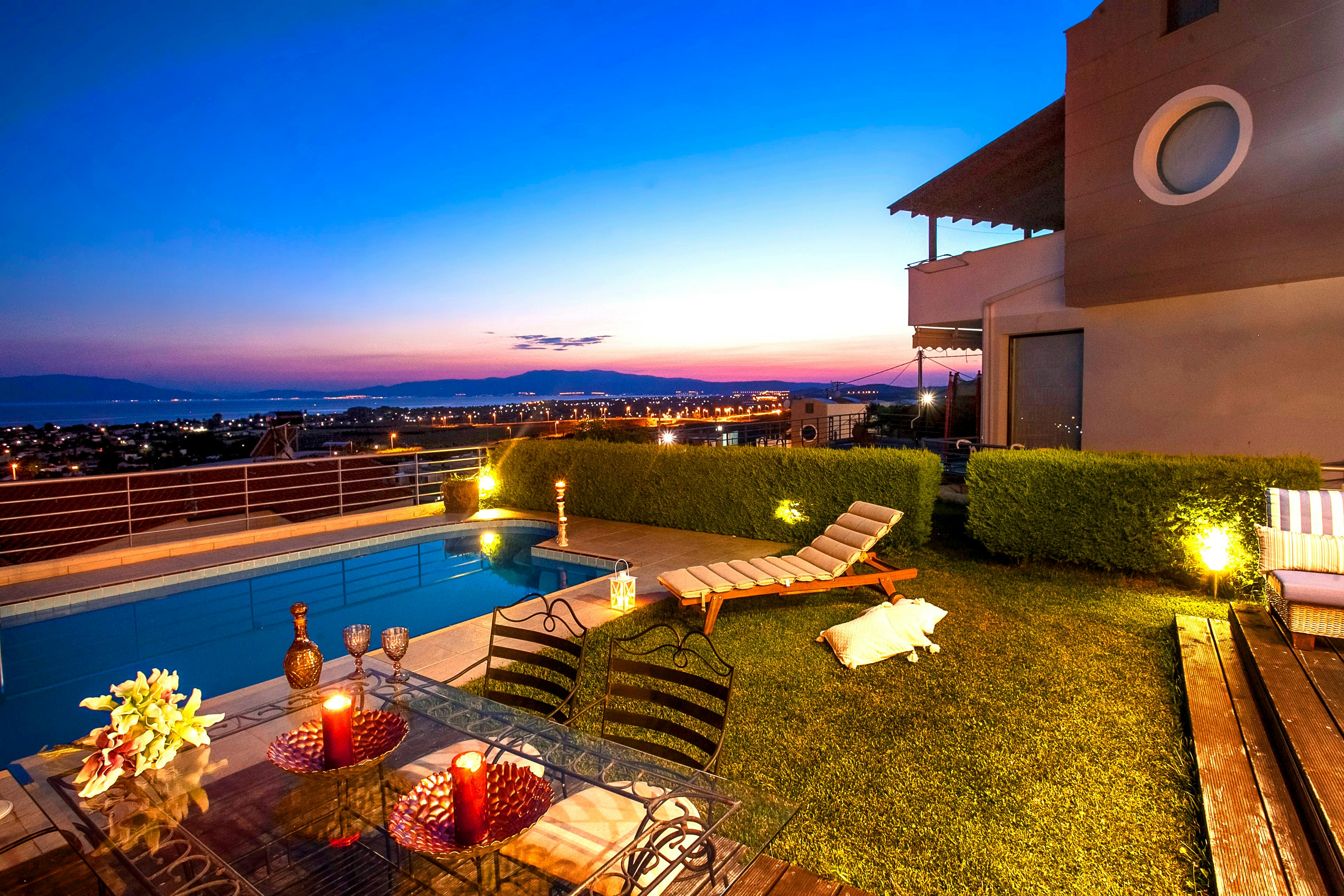 Organize outdoor spaces